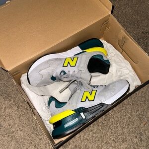 New Balance 997 Lifestyle Shoes Grey/Green